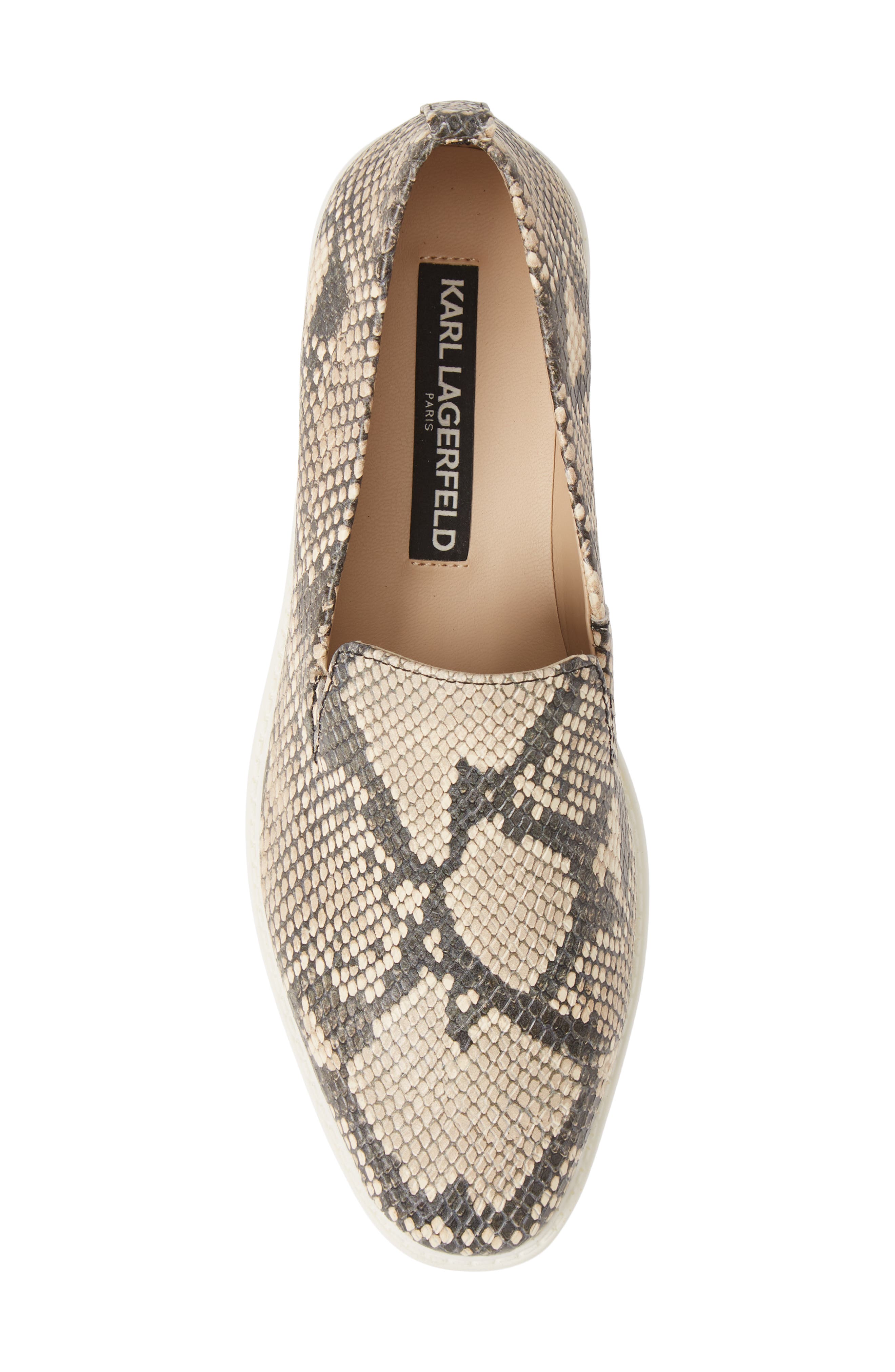 Brea Slip-On Sneaker, Alternate, color, BLACK/ WHITE LEATHER