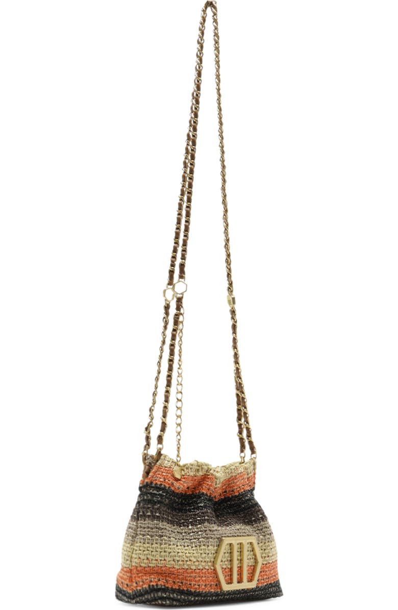 Arezzo Small Jackie Crossbody Bag, Alternate, color, Multinatural/ Sol Natural