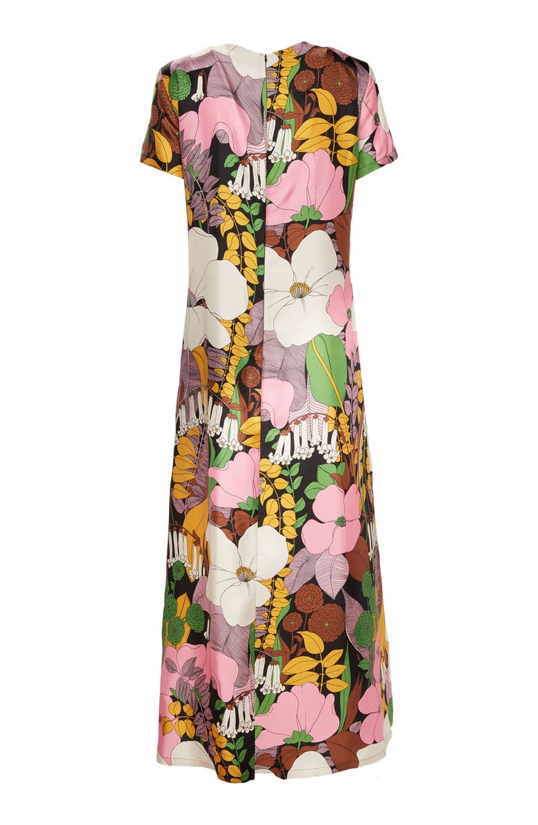 La DoubleJ Swing Dress Big Flower Multicolor, Alternate, color,