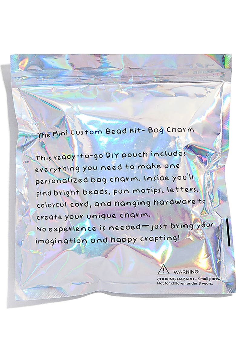 BaubleBar The Mini DIY Bag Charm Bead Kit, Alternate, color, Blue