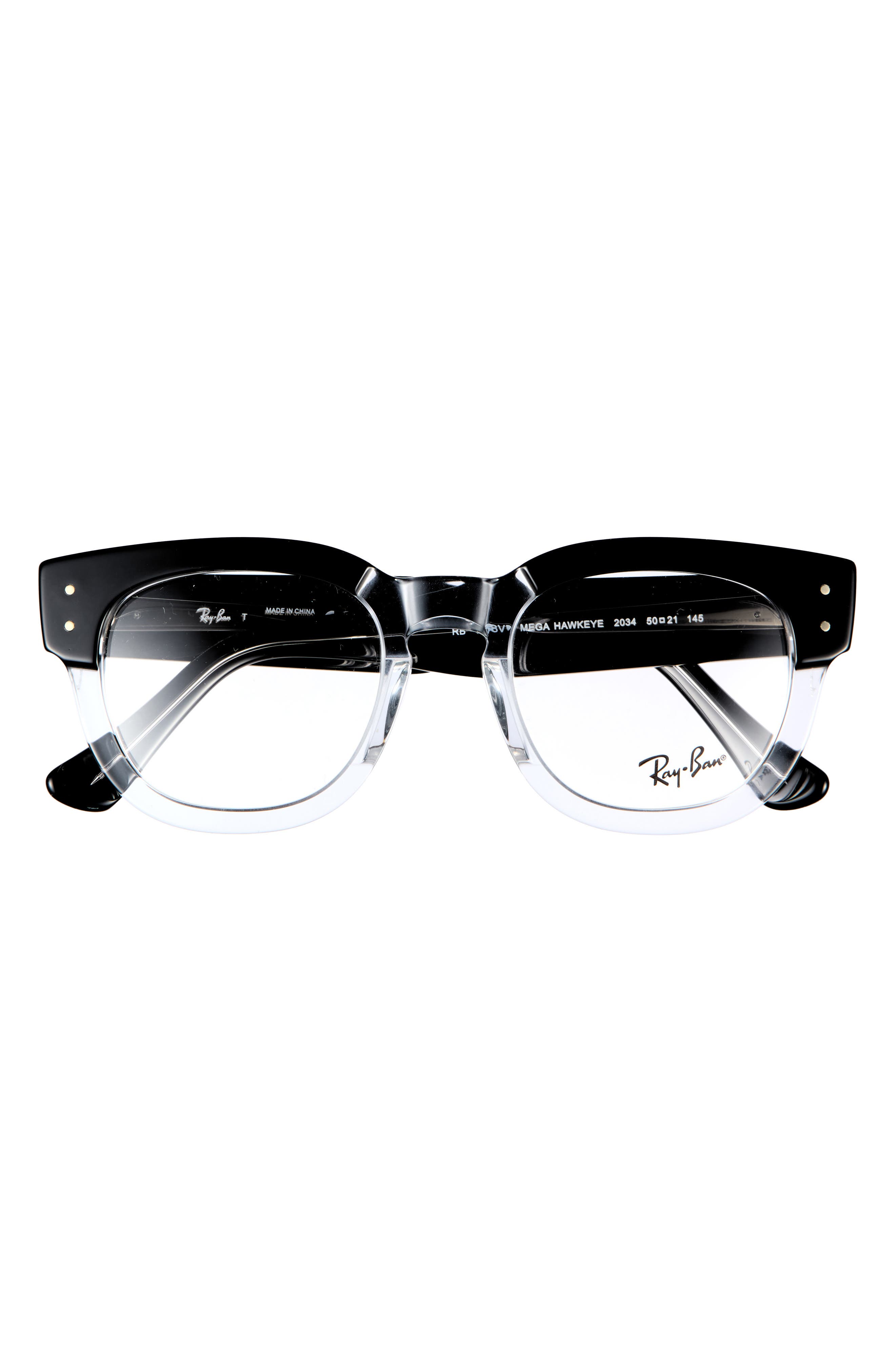 50mm Mega Hawkeye Square Optical Glasses