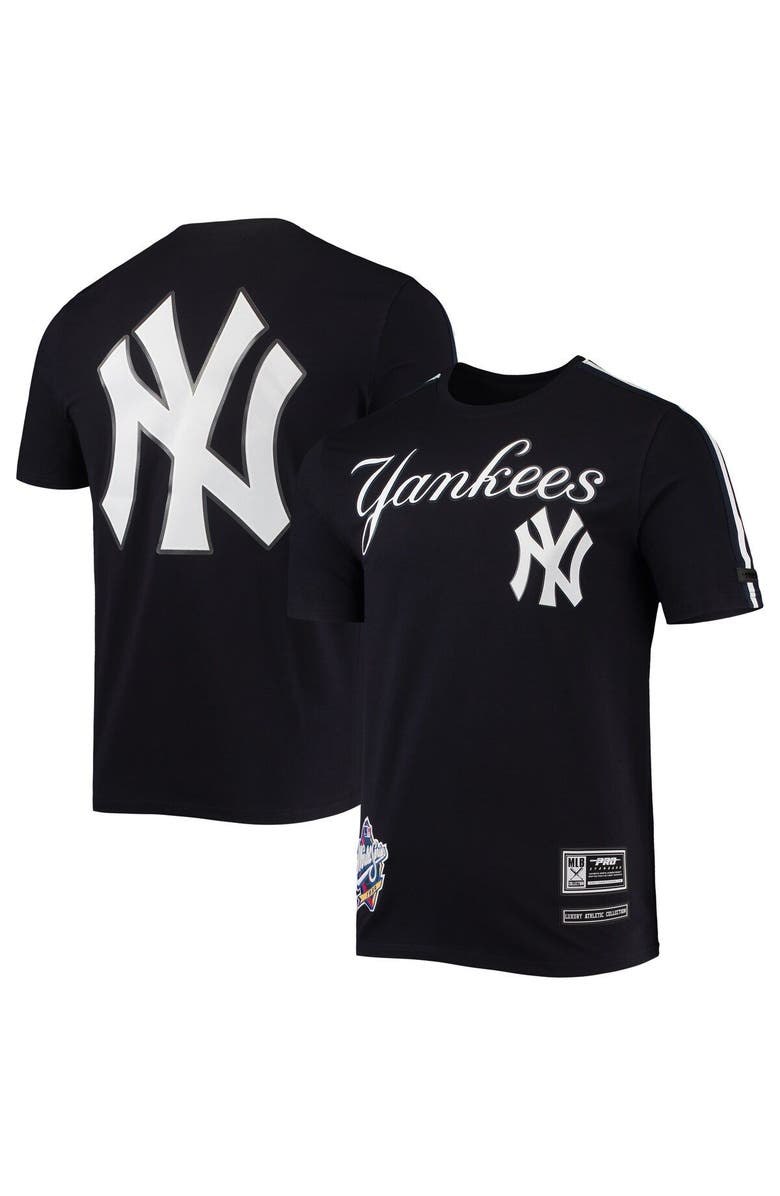 PRO STANDARD Men's Pro Standard Navy/ New York Yankees Taping T-Shirt, Main, color,
