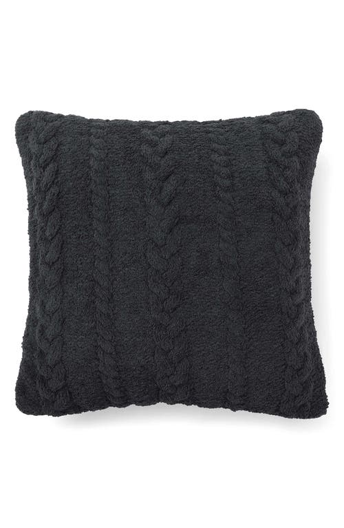 Sunday Citizen Braided Throw Pillow in Black 