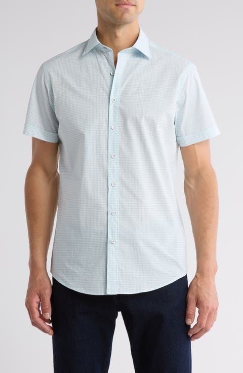 Ness Street Short Sleeve Button-Up Shirt