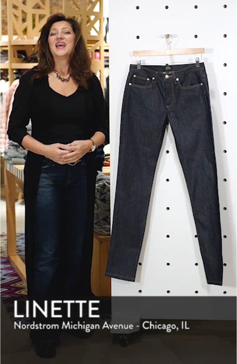 Petite Standard Stretch Skinny Fit Jeans, sales video thumbnail