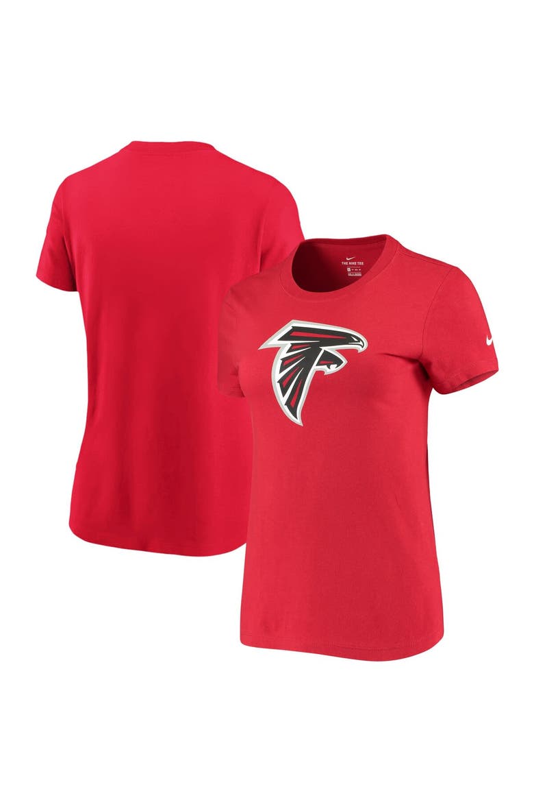 Women's Nike Red Atlanta Falcons Logo Essential T-Shirt, Main, color, Red