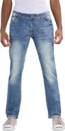 XRAY Saddle Stitch Stretch Straight Leg Jeans