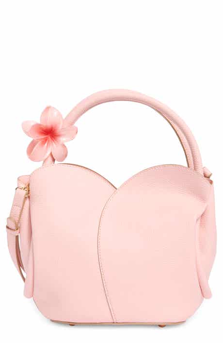 Nanette Lepore Tulip Satchel with Hibiscus Hair Tie