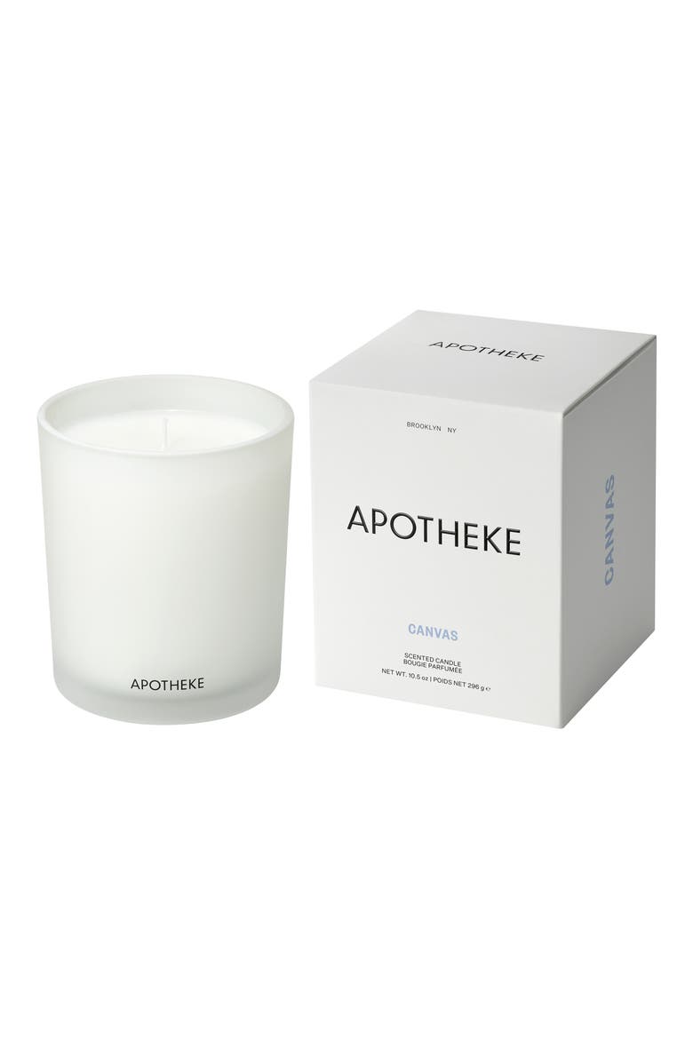 Canvas Classic Scented Candle, Main, color, CANVAS