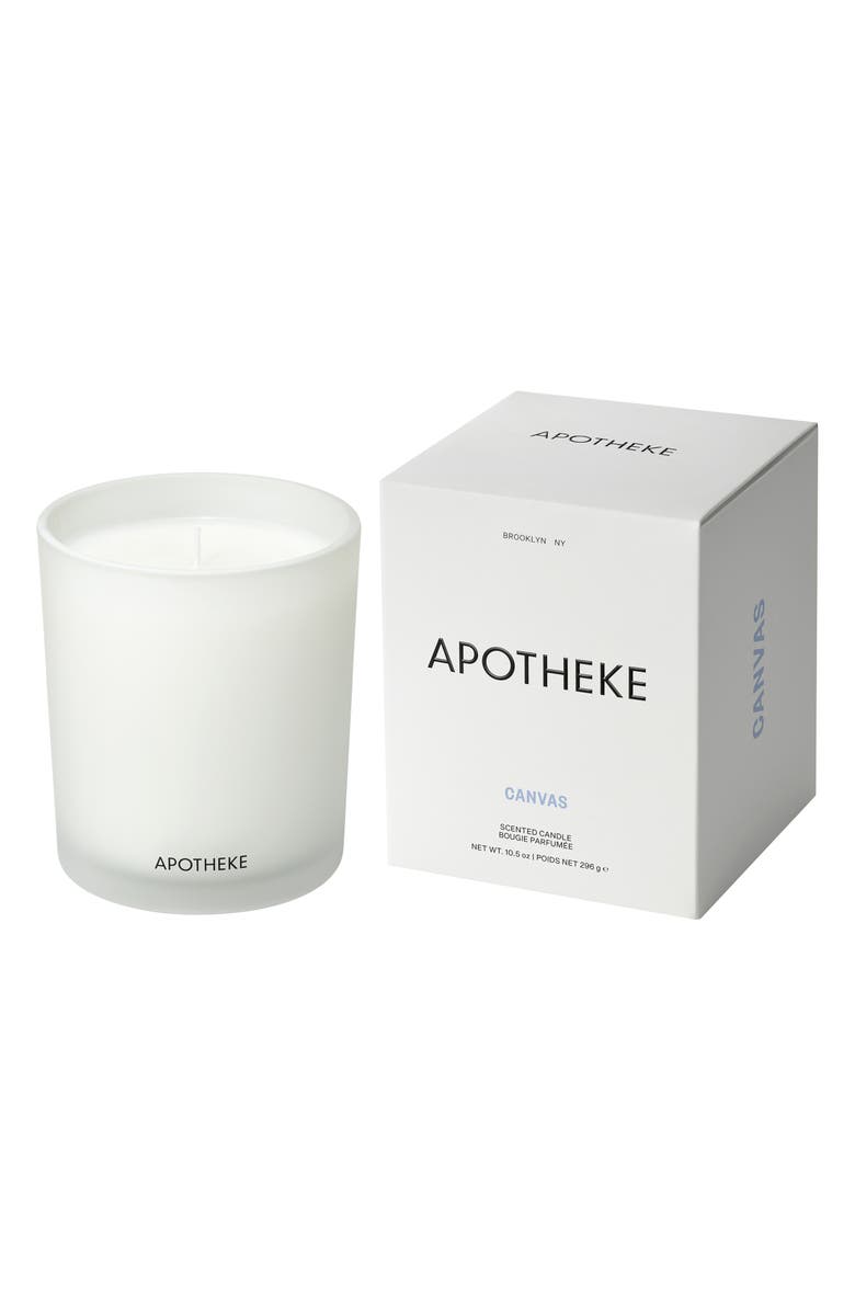 APOTHEKE Classic Scented Candle, Main, color, Canvas
