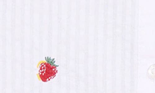 Barbour Sandridge Embroidered Button-up Shirt In White