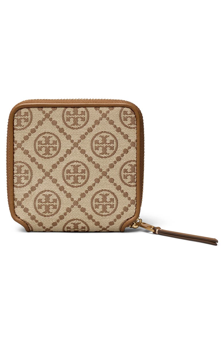 Tory Burch T Monogram Jacquard Bifold Wallet, Alternate, color, 