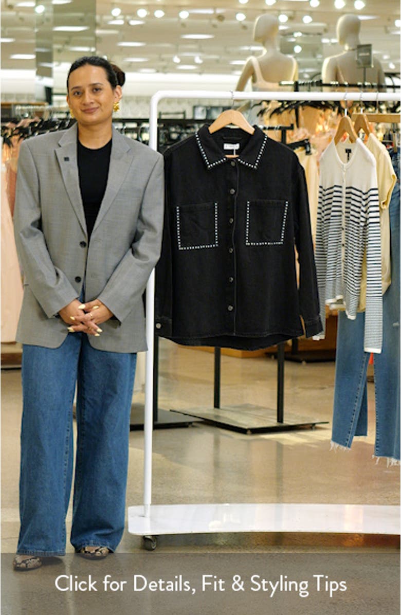 Studded Denim Jacket, sales video thumbnail