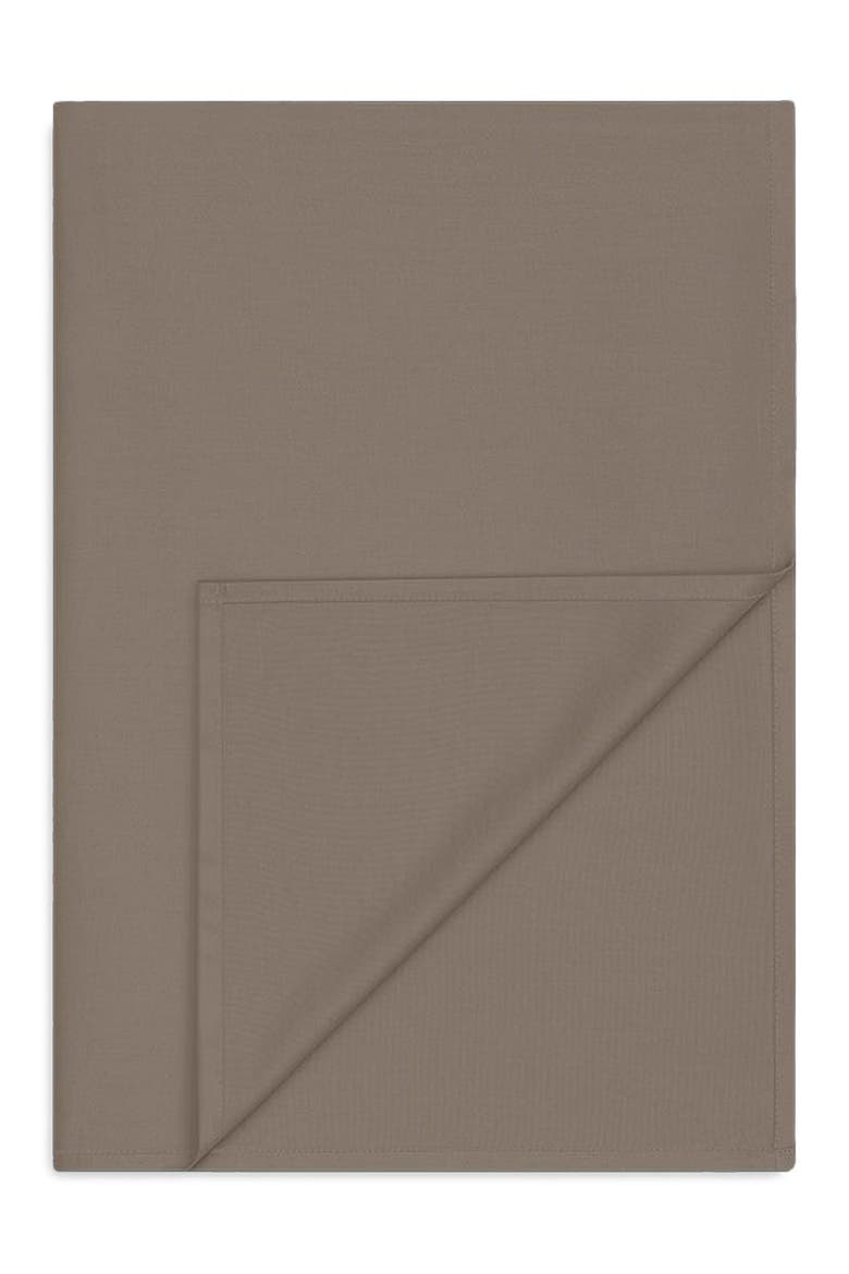 Eden Flat Sheet, Alternate, color, Brown