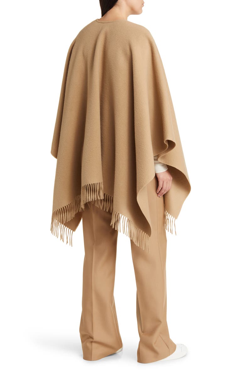 Vince Wool & Cashmere Ruana, Alternate, color, Camel