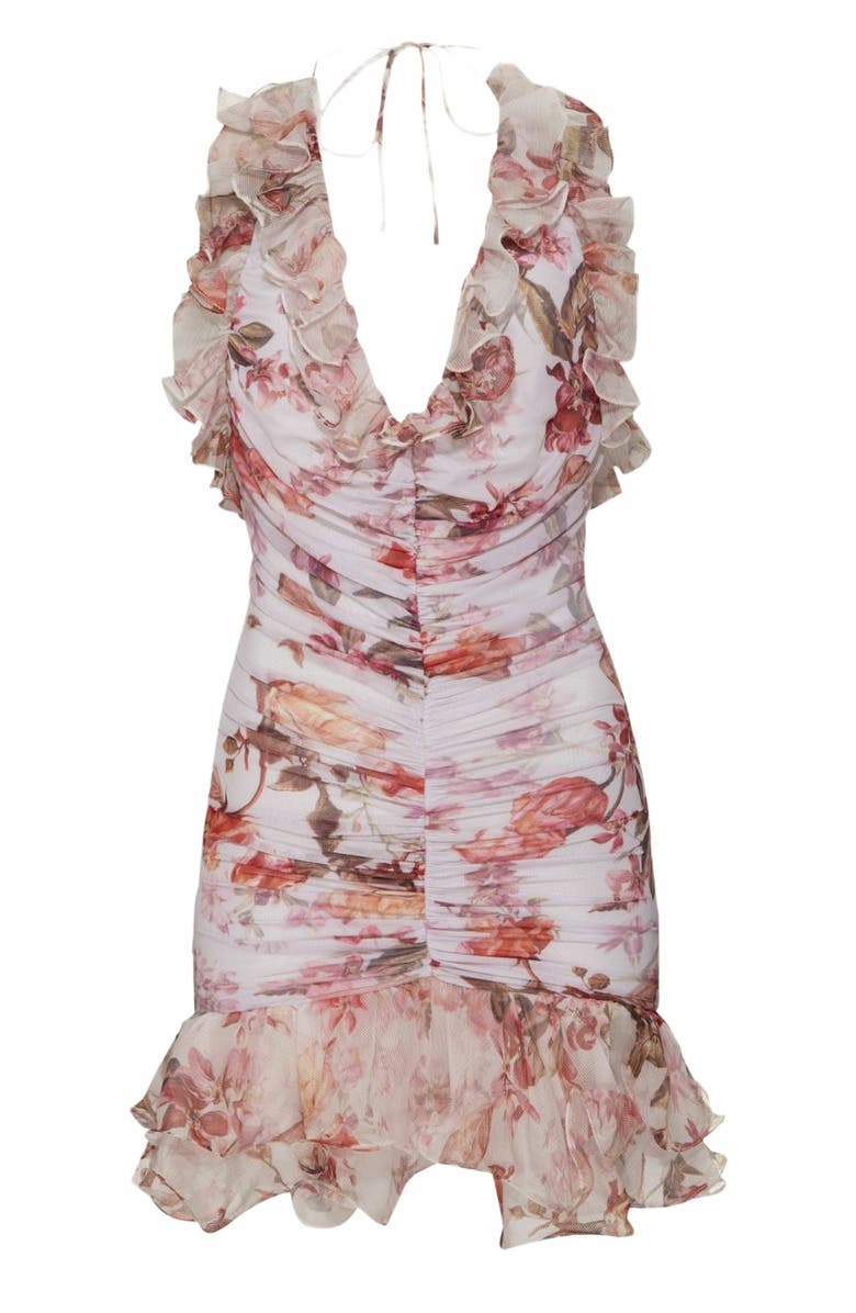 PatBO Floral Haze Stetch Tulle Sleev, Alternate, color, 