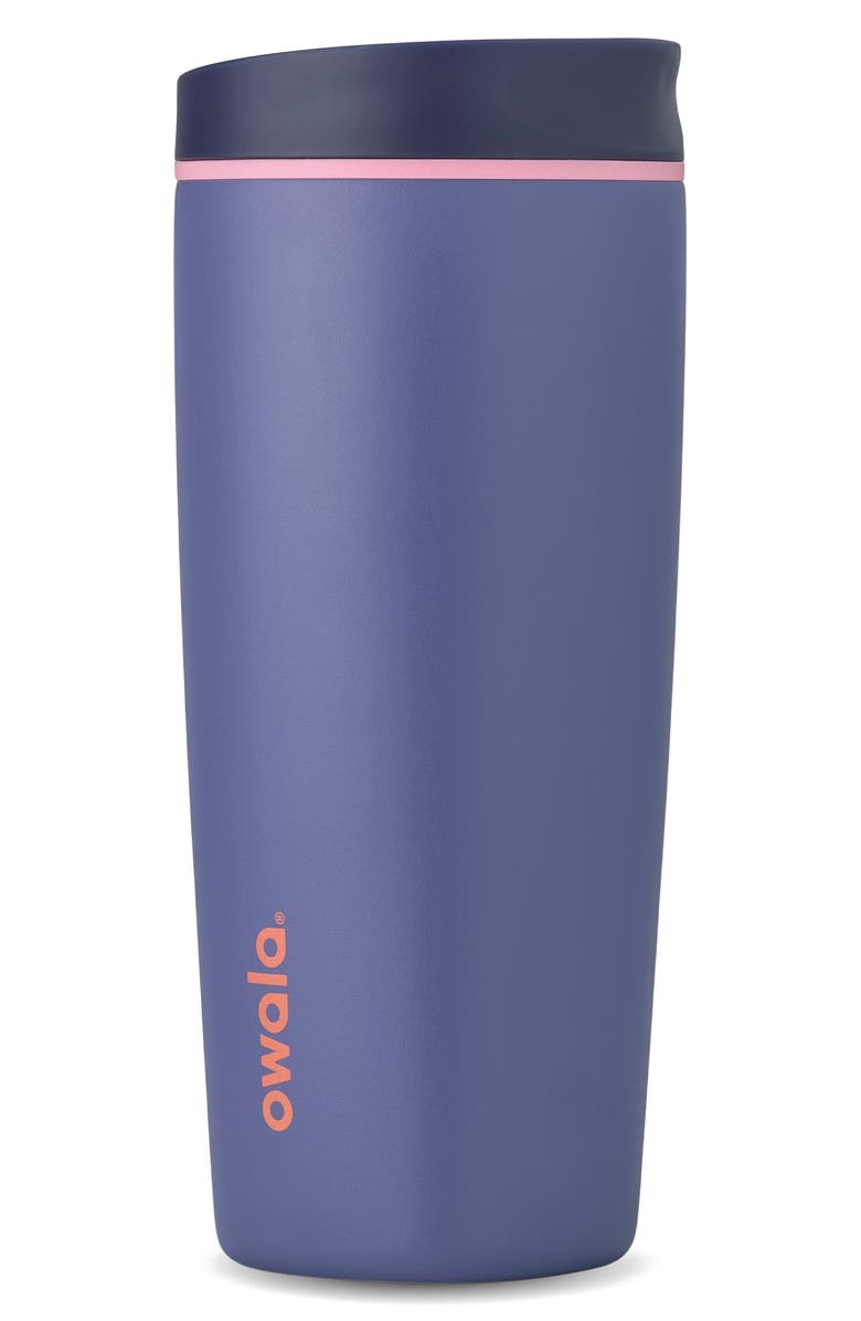Owala SmoothSip<sup>®</sup> Slider 20-Ounce Travel Tumbler, Main, color, Blue