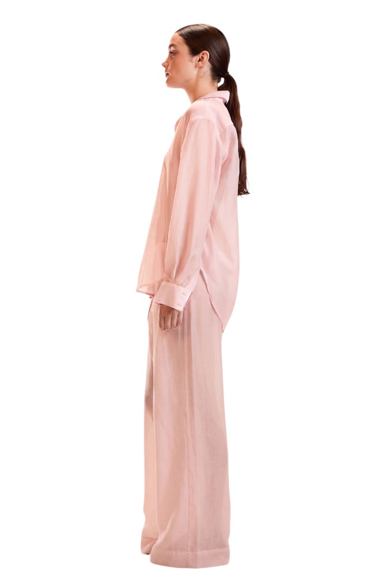 Salina Sheer Pant, Alternate, color, Pink