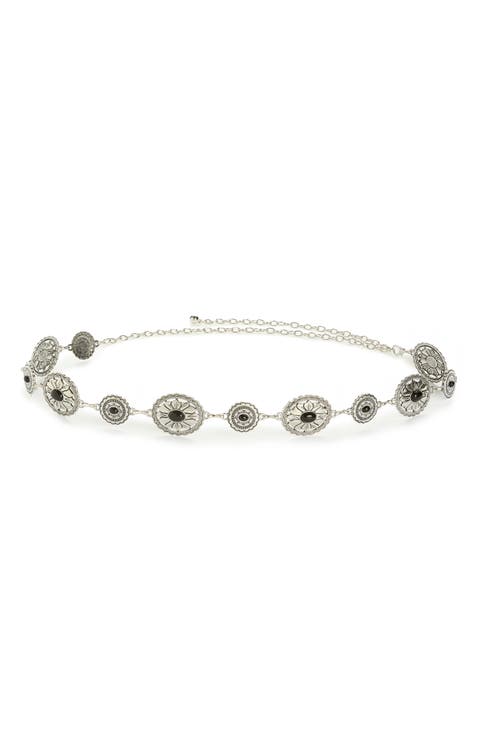 Metal Stone Belt