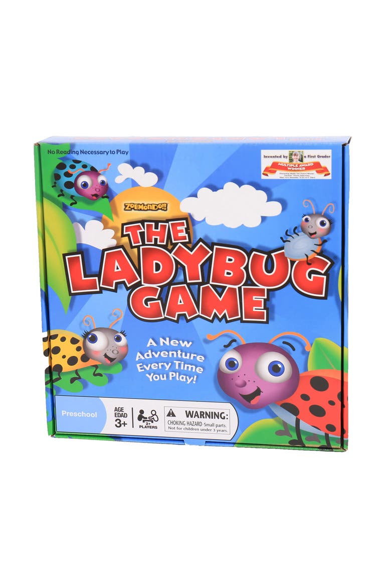 Ladybug Kids Board Game, Main, color, Multicolored