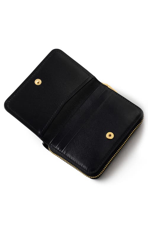 Radley Bow Street Small Zip Leather Wallet In Black