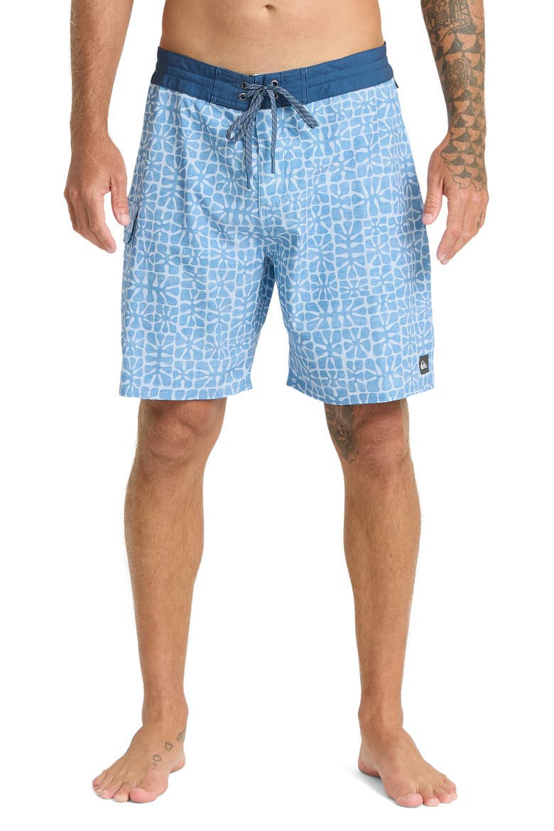 Coral Sea 19" Board Shorts, Main, color, RIVIERA
