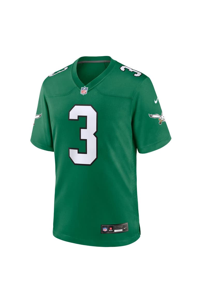 Men's Nike Nolan Smith Kelly Green Philadelphia Eagles Alternate Game Jersey, Alternate, color, Kelly Green