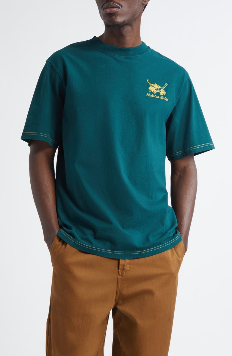 Nicholas Daley Roots Rock Reggae Graphic T-Shirt, Main, color, 