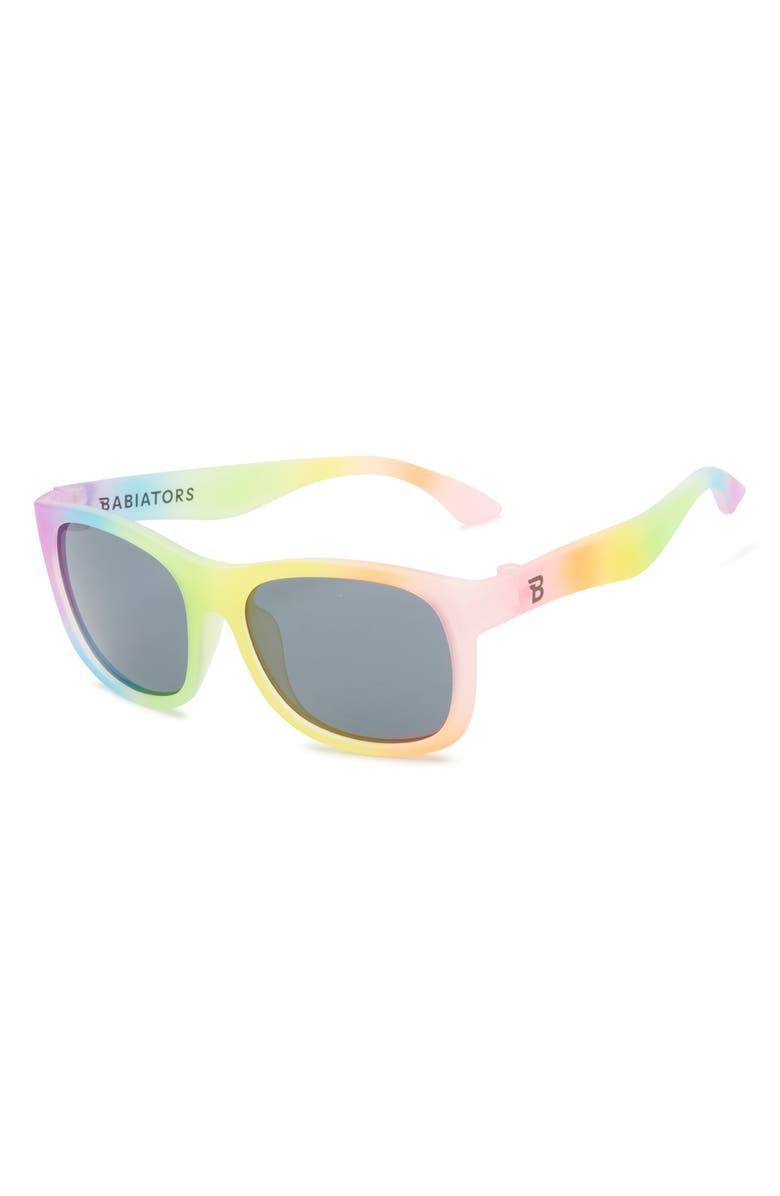 Babiators Kids' Rainbow Navigator Sunglasses, Main, color, Rainbow