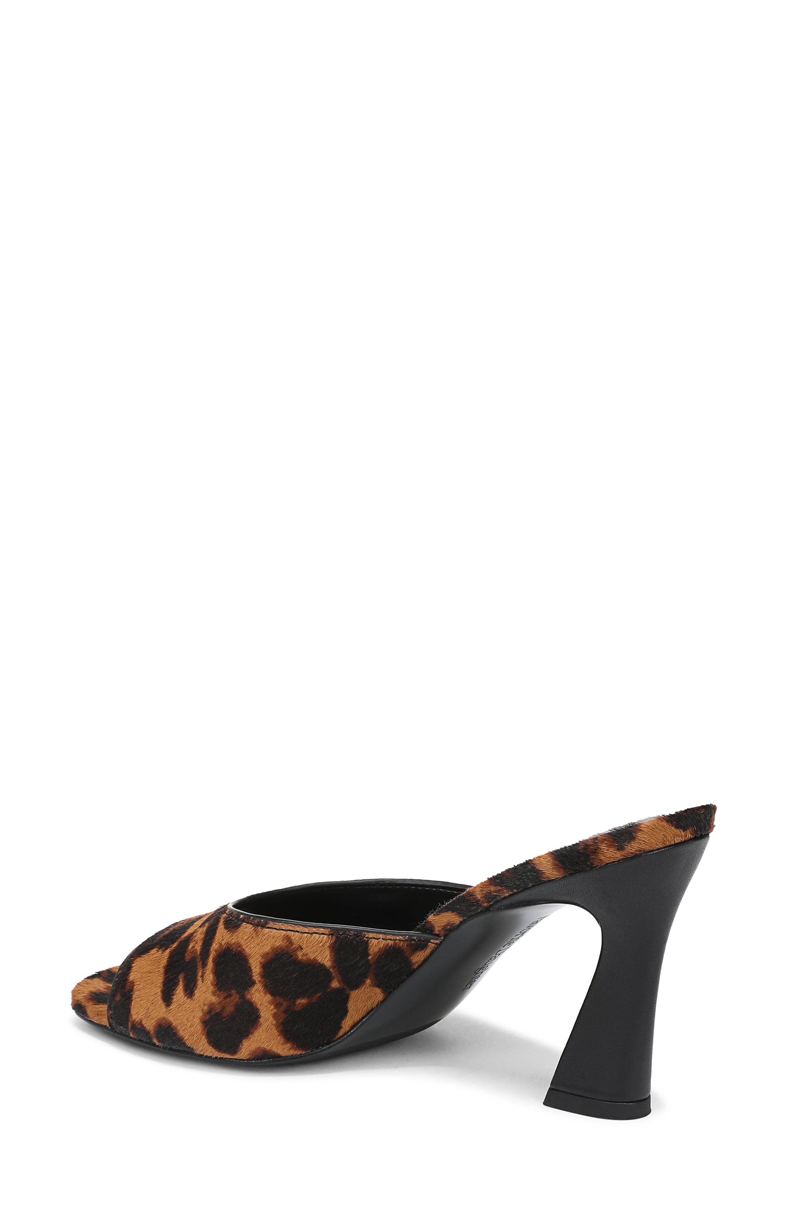 Favorite Daughter Katharin Too Genuine Calf Hair Sandal, Alternate, color, Brandy Brown Leopard Print