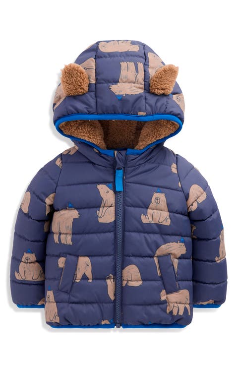 Kids' Cosy Lined Puffer Jacket