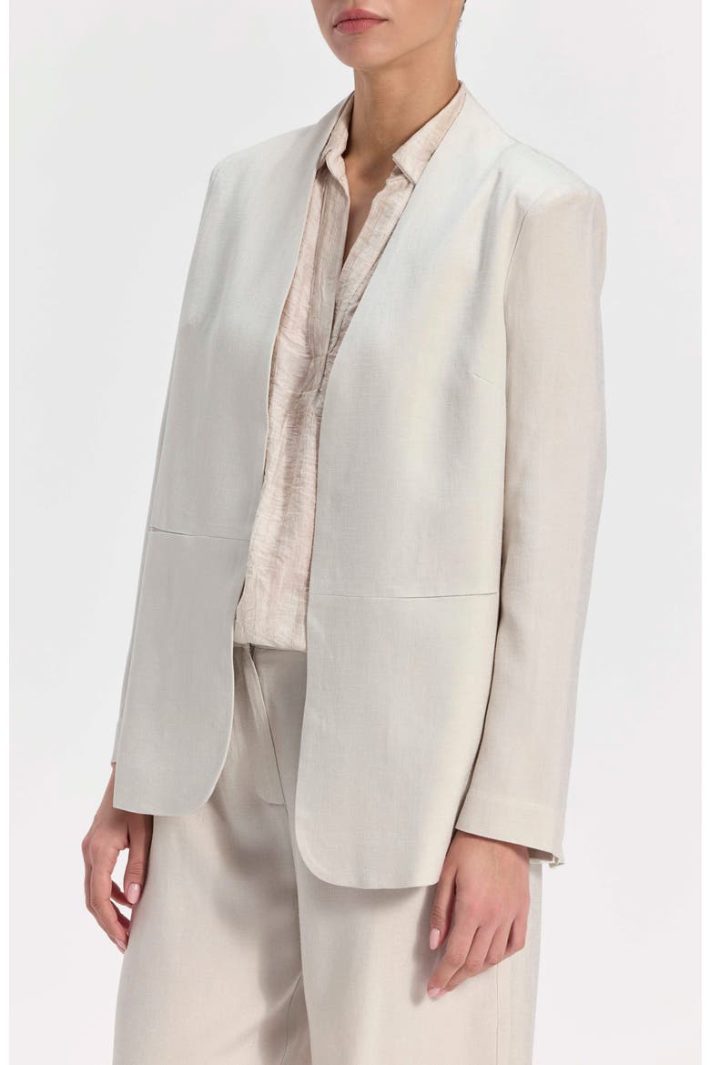 Tailored Blazer, Main, color, Stone