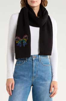 Kurt Geiger London Crystal Bow Scarf