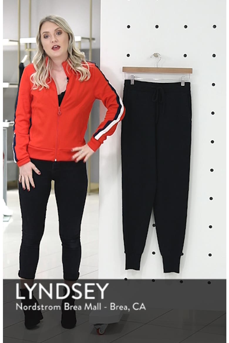 Wool & Cashmere Jogger Pants video