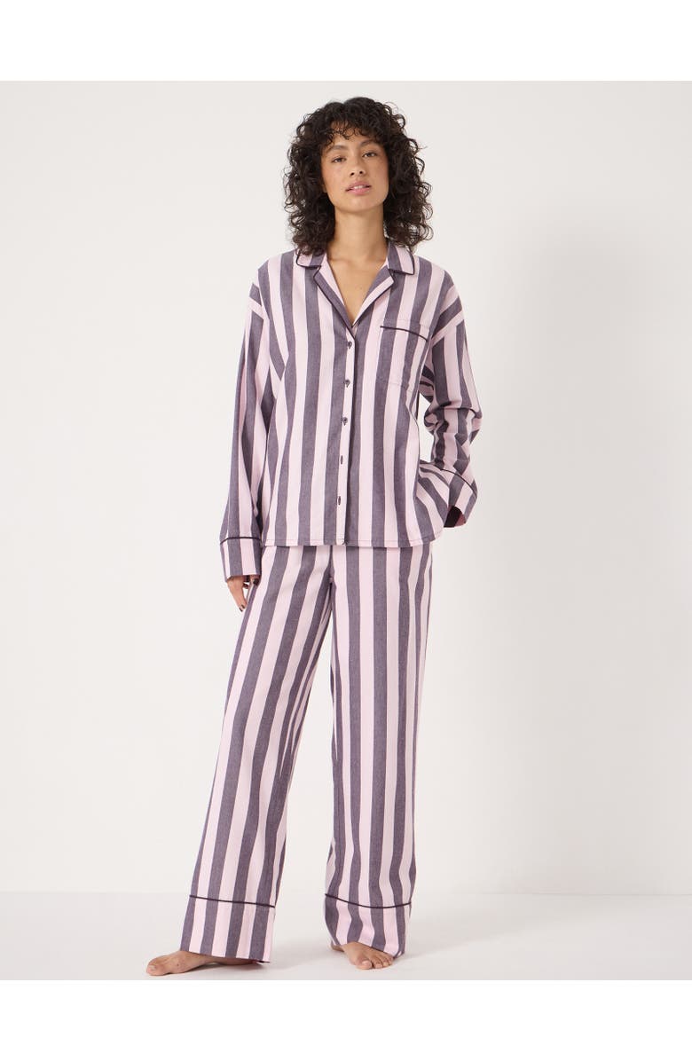Hush Cotton Stripe Pajamas, Main, color,