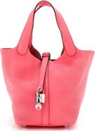 Pre-Owned Hermes Picotin Lock Bag Clemence PM