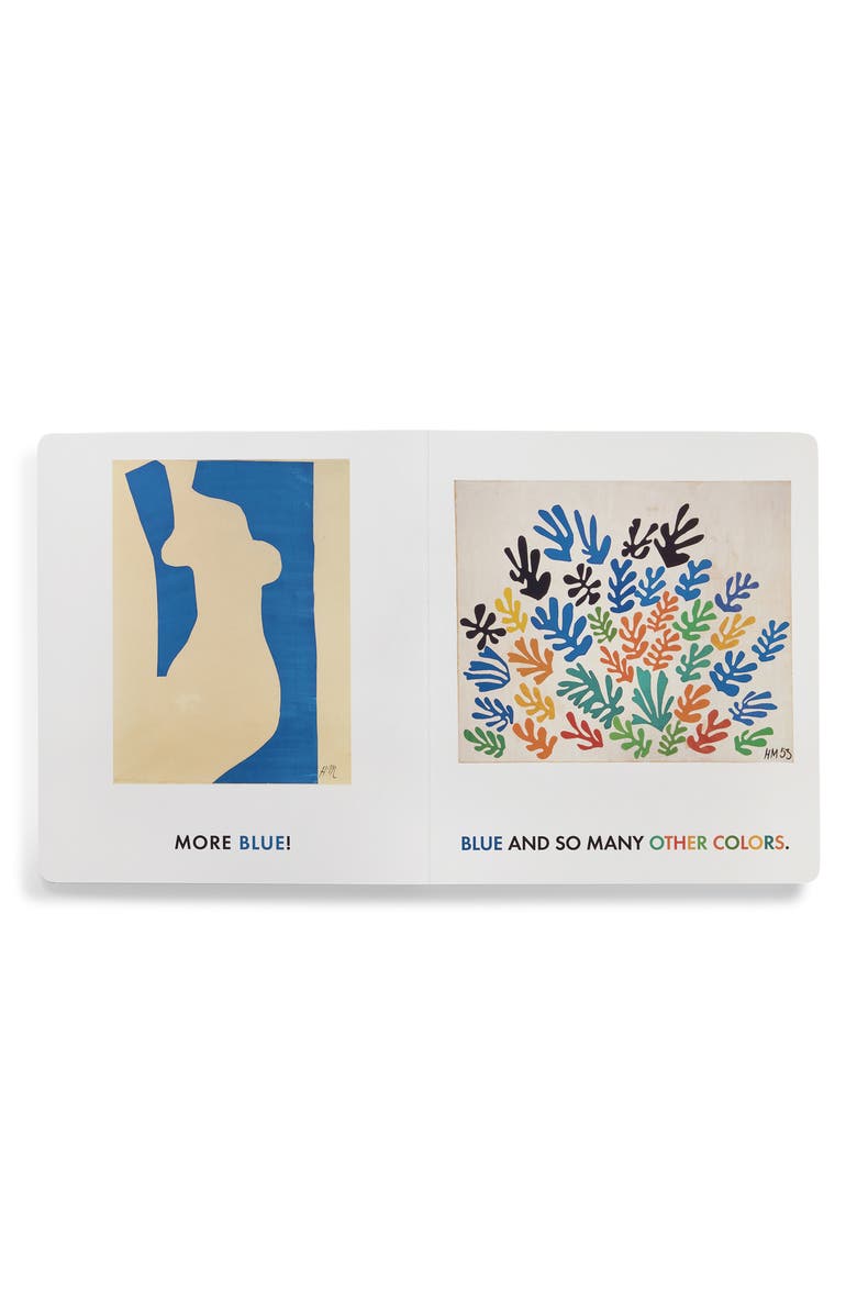 Phaidon Press 'Blue & Other Colors: with Henri Matisse' Board Book, Alternate, color, Blue