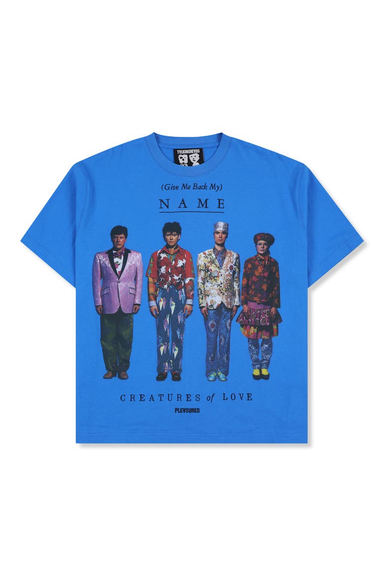 Creatures Heavyweight Graphic T-Shirt, Alternate, color, BLUE