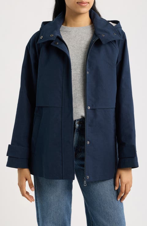 Stand Collar Raincoat