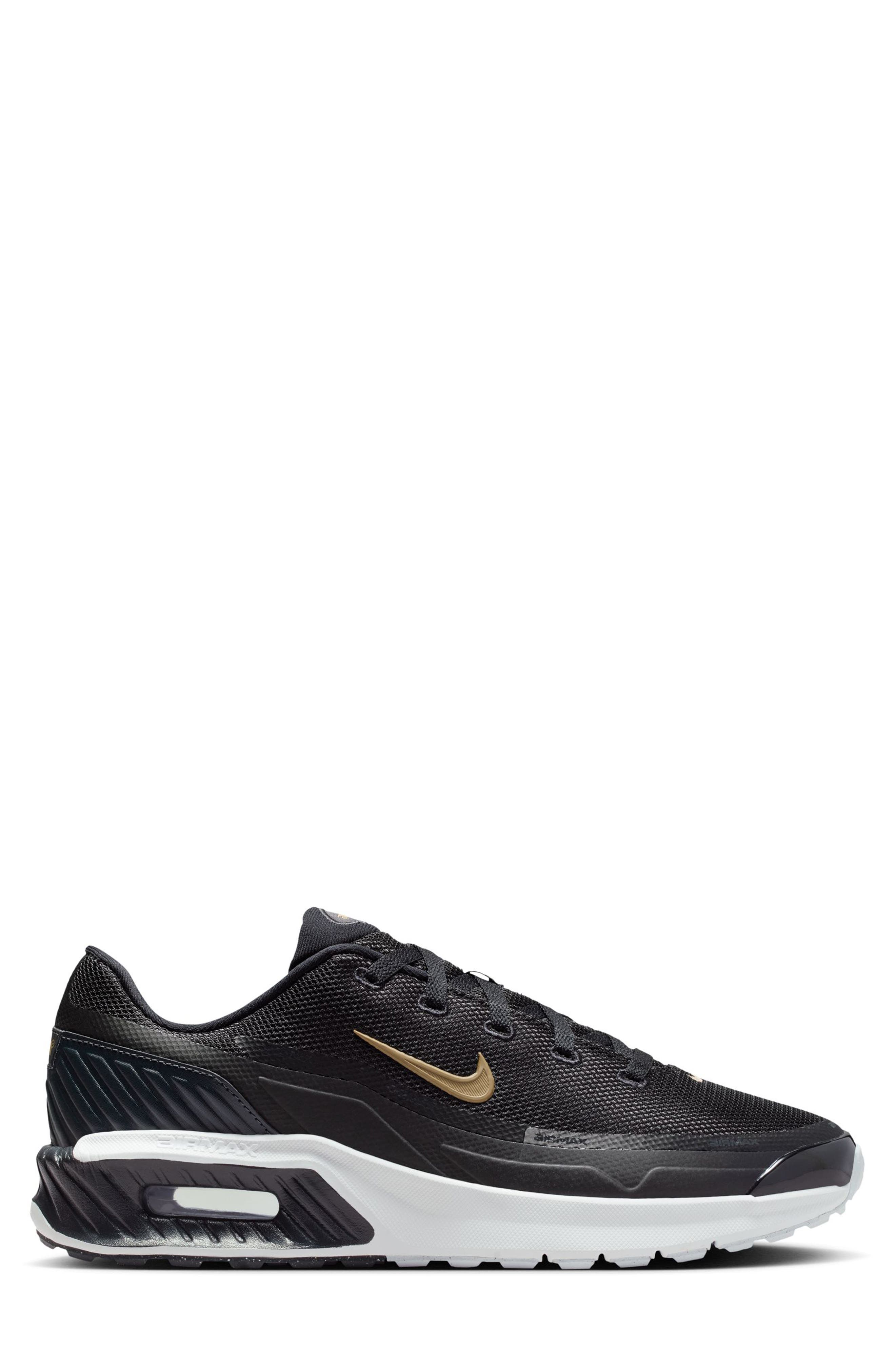 Nike Air Max Bia Sneaker, Alternate, color, Black/ Filbert/ Sanddrift