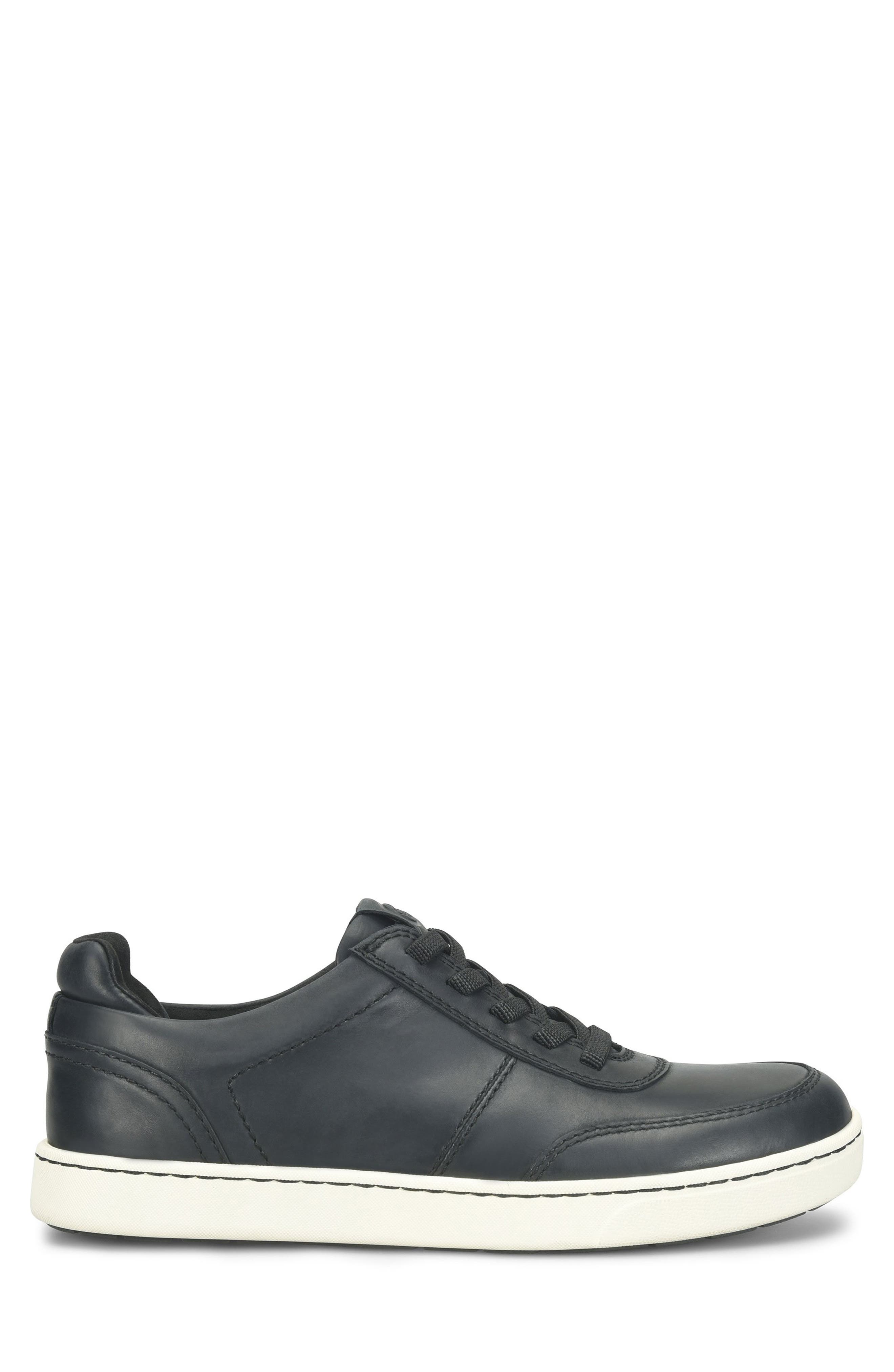 Adams Sneaker, Alternate, color, BLACK FULLGRAIN
