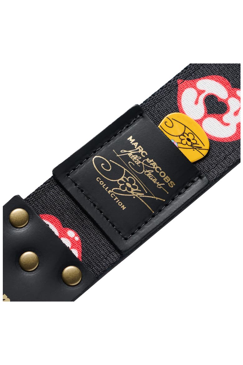 x Marc Jacobs Gibson Joy Guitar Strap, Alternate, color, BLACK