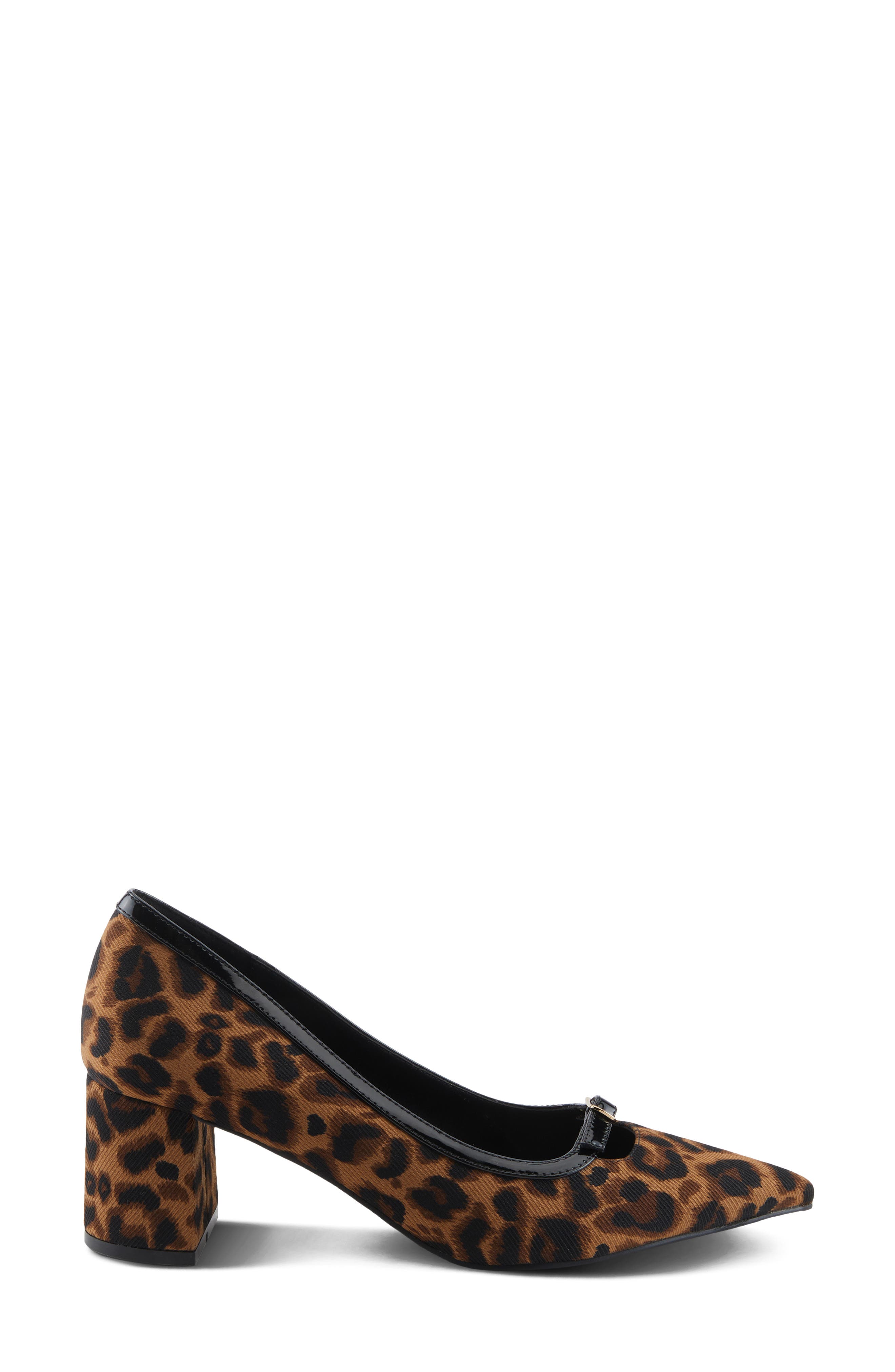 Erone Pointed Toe Pump, Alternate, color, BROWN MULTI