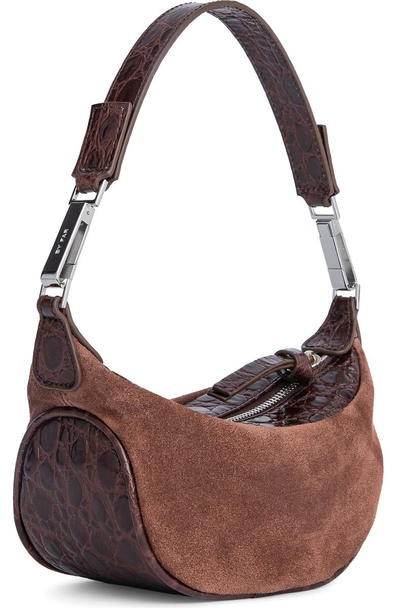 By Far Mini Ami Leather Shoulder Bag, Alternate, color,