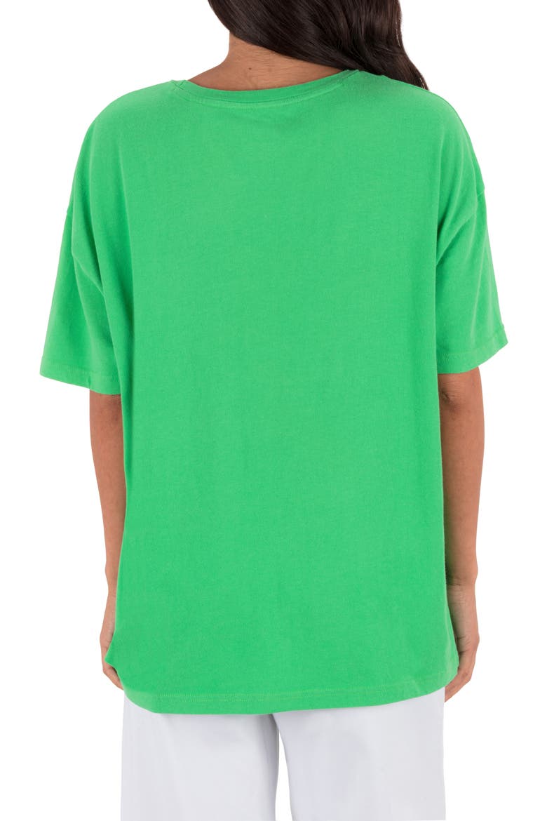 Ex Libris Boyfriend Tee, Alternate, color, ISLAND GREEN