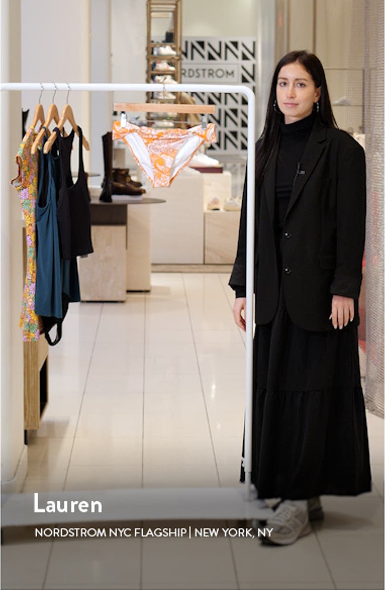 Grenada Print Bikini Bottoms, sales video thumbnail