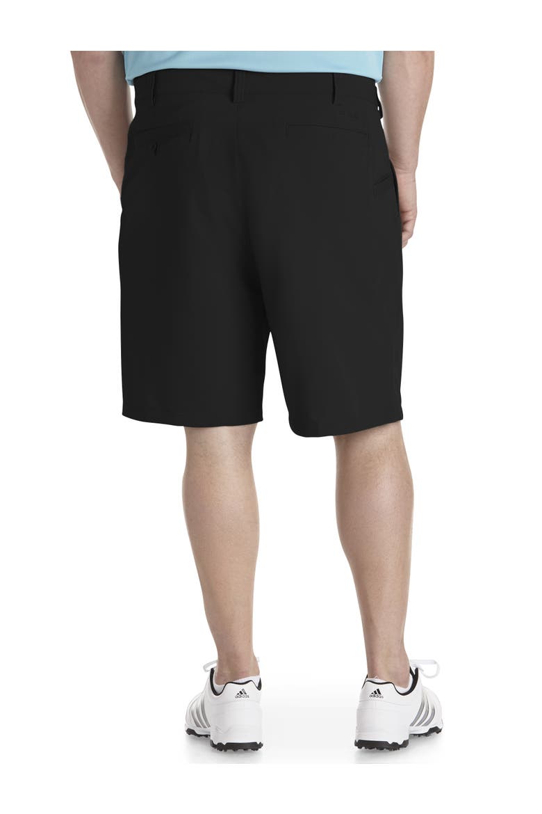 Golf Performance Flat-Front Shorts, Alternate, color, BLACK