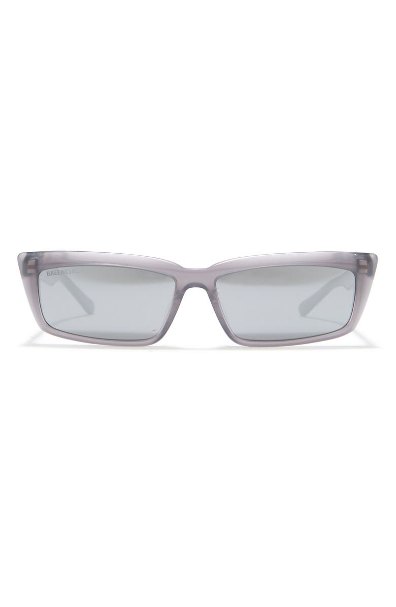 Balenciaga 57mm Square Sunglasses, Main, color,