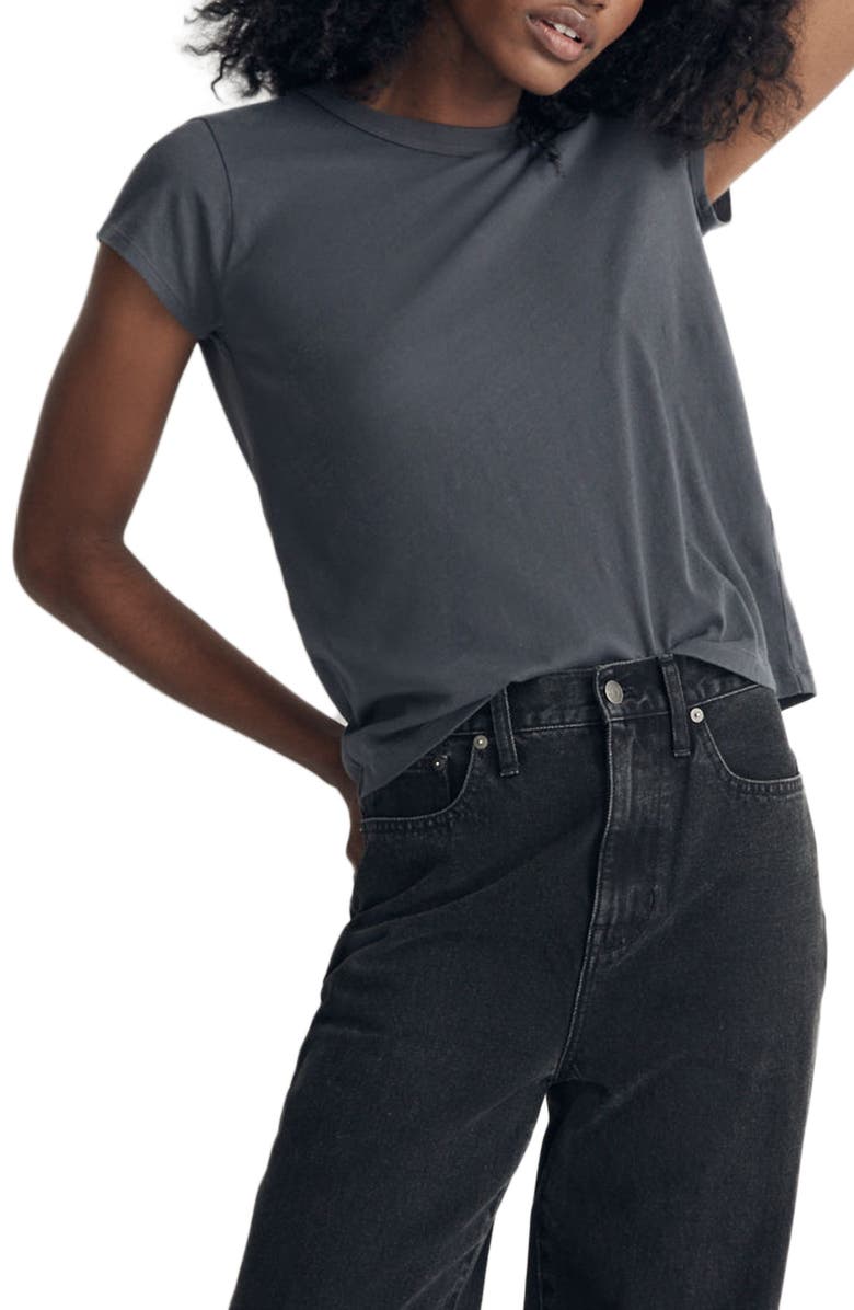 Madewell Softfade Cotton Perfect T-Shirt, Main, color,