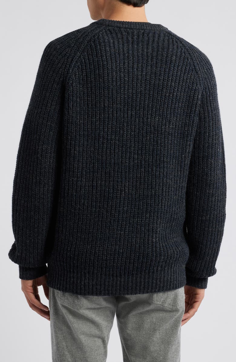 French Connection Ribbed Crewneck Sweater, Alternate, color,